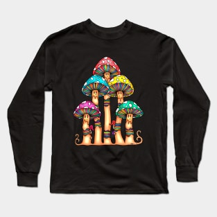 Mushroom Forest Long Sleeve T-Shirt